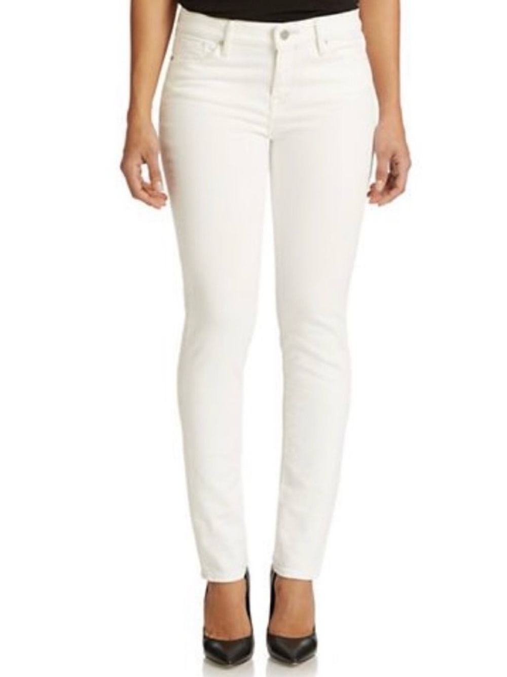 Calvin Klein Jeans Women’s White Skinny Ankle Jeans